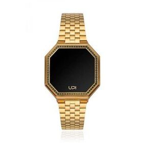 Upwatch Edge Mini 33 mm Swarovski Zirconia Matte Gold Kadın Kol Saati