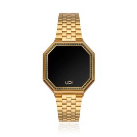 Upwatch Edge Mini 33 mm Swarovski Zirconia Matte Gold Kadın Kol Saati