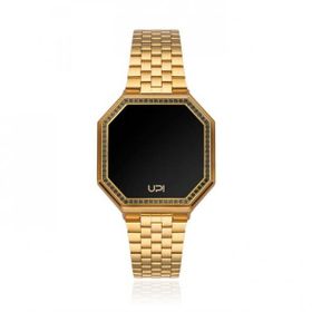 Upwatch Edge Mini 33 mm Swarovski Zirconia Matte Gold Kadın Kol Saati