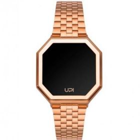 Upwatch Edge Shiny Rose Gold Unisex Kol Saati