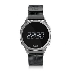 UPWATCH İCON SILVER BLACK LOOP BAND UNİSEX KOL SAATİ