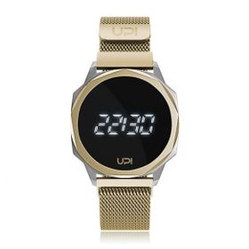 Upwatch ICON SILVER GOLD LOOP BAND Unisex Kol Saati