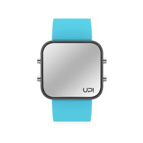 Upwatch Led Black Turquoise Unisex Kol Saati