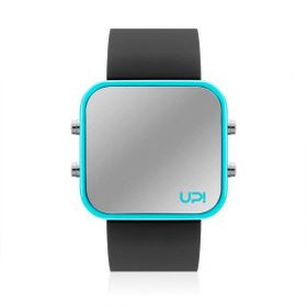 Upwatch Led Black Turquoise Unisex Kol Saati