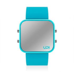 Upwatch Led Black Turquoise Unisex Kol Saati