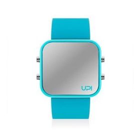 Upwatch Led Black Turquoise Unisex Kol Saati
