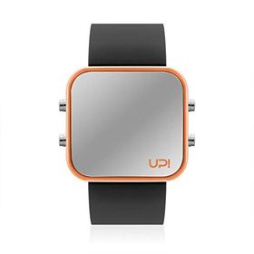 Upwatch Led Matte Black Orange Unisex Kol Saati