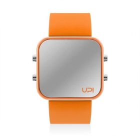 Upwatch Led Matte Black Orange Unisex Kol Saati