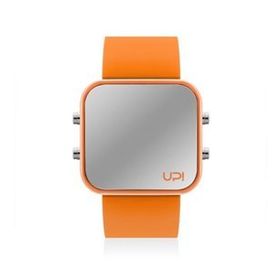 Upwatch Led Matte Black Orange Unisex Kol Saati