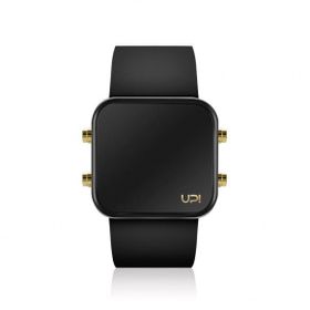 Upwatch Led Mini Gold Black Unisex Kol Saati