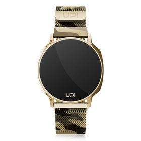 Upwatch Next Gold CamouflageUnisex Kol Saati
