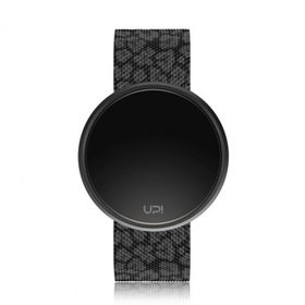 Upwatch Round Black Leopard Unisex Kol Saati