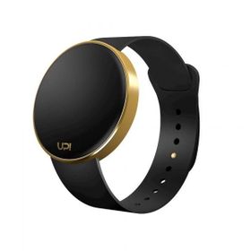 Upwatch Round Gold&Black Unisex Kol Saati