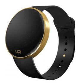 Upwatch Round Gold&Black Unisex Kol Saati