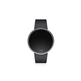 Upwatch Round Silver&Black Unisex Kol Saati