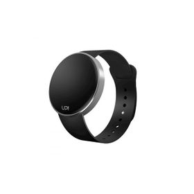Upwatch Round Silver&Black Unisex Kol Saati