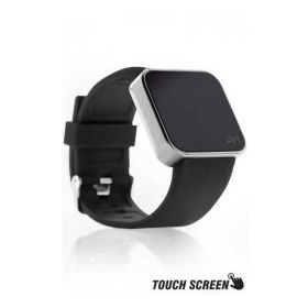 Upwatch Round Silver&Black Unisex Kol Saati