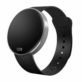 Upwatch Round Silver&Black Unisex Kol Saati