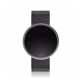 Upwatch Round Steel Silver Black Two Tone Unisex Kol Saati