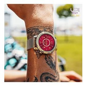 Upwatch Touch Slim Steel Gold Strap