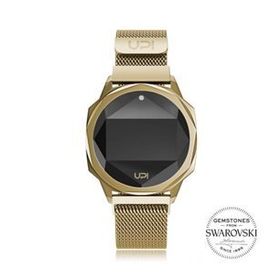 Upwatch UPWATCH241 Iconic Gold Sey With Swarovski® Topaz Loop Band Bayan Kol Saati