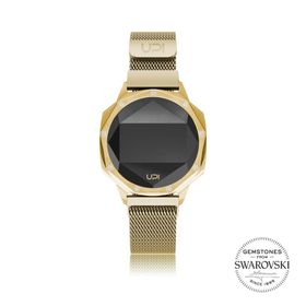 Upwatch UPWATCH241 Iconic Gold Sey With Swarovski® Topaz Loop Band Bayan Kol Saati
