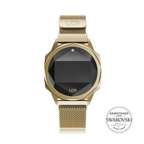 Upwatch UPWATCH241 Iconic Gold Sey With Swarovski® Topaz Loop Band Bayan Kol Saati