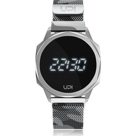 UPWATCH240 Icon Silver Kamuflaj Loop Band Unisex Kol Saati