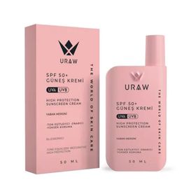 Uraw Cosmetics 50 ml Yaban Mersini Özlü Pink Touch Güneş Kremi
