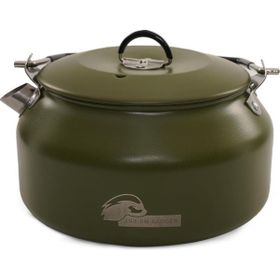 Urban Badger Yeşil Balbal 1 Litre Hafif Alüminyum Alaşımlı Gıda Sınıfı Renkli Yeşil Kamp Çaydanlığı