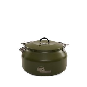 Urban Badger Yeşil Balbal 1 Litre Hafif Alüminyum Alaşımlı Gıda Sınıfı Renkli Yeşil Kamp Çaydanlığı
