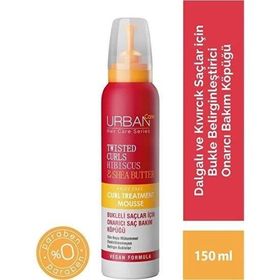 Urban Care 150 ml Twısted Curls Hıbıscus Sea Butter Bukleli Saçlar Köpük