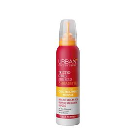 Urban Care 150 ML Twisted Curls Hibiscus Shea Butter Onarıcı Bakım Köpüğü