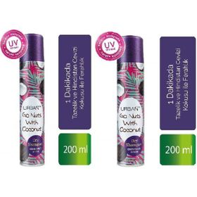 Urban Care 2x200 ml Tazelik ve Hindistan Cevizi Kokusu ile Ferahlık Sağlayan Kuru Şampuan