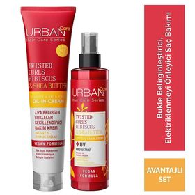Urban Care 2x200 ml Twisted Curls Bukle Belirginleştirici Kıvırcık Saçlar İçin Saç Kremi