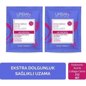 Urban Care 2x50 ml Hyaluronic Acid & Collagen Saç Maskesi