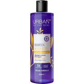 Urban Care 350 ml Biotin Keratin Saç Dökülmelerine Karşı Saç Bakım Şampuanı
