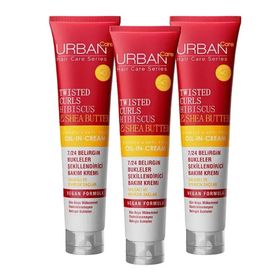 Urban Care 3x175 ml Twisted Curls Bukle Belirginleştirici Kıvırcık Saçlar İçin Saç Kremi
