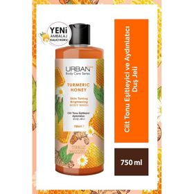 Urban Care 750 ml Body Care Series Turmeric Honey Cilt Tonu Eşitleyici ve Aydınlatıcı Duş Jeli