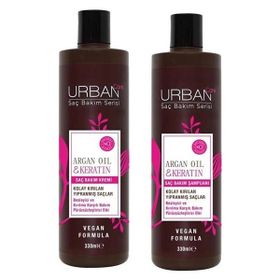 Urban Care Argan Oil&Keratin 2× 330 ml Saç Bakım Şampuanı