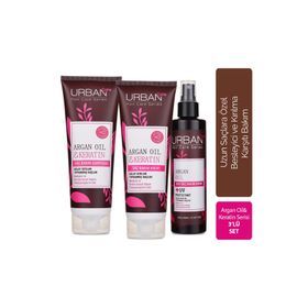 Urban Care Argan Oil&Keratin 3x50ml Saç Bakım Maskesi
