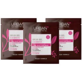 Urban Care Argan Yağı Keratin 3x50 ml Saç Bakım Maskesi