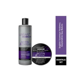 Urban Care Biotin Caffeine Şampuan 350 ml + 200 ml Peeling Set