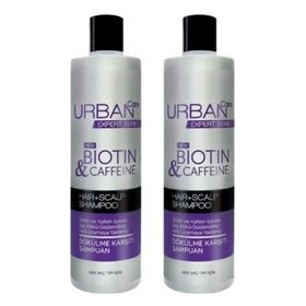 Urban Care Biyotin Kafein 2x350 ml Hızlı Uzamaya Yardımcı Şampuan