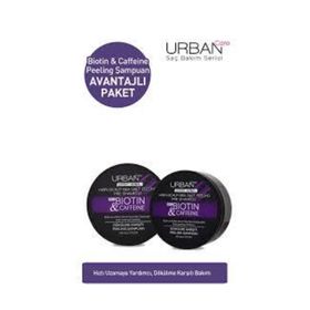 Urban Care Biyotin Kafein Peeling 2x200 ml Şampuan