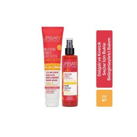 Urban Care Dalgalı Saçlar İçin Bakım Kremi + Sıvı Saç Kremi 2'li Set