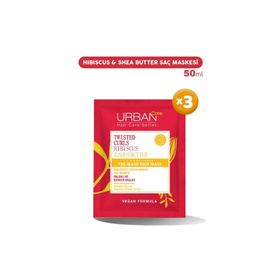 Urban Care Hibiscus Shea Butter 3x50 ml Saç Maskesi