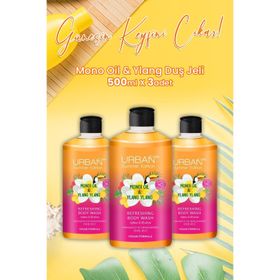 Urban Care Monoi Oil &Ylang Ylang 3x500 ml Duş Jeli