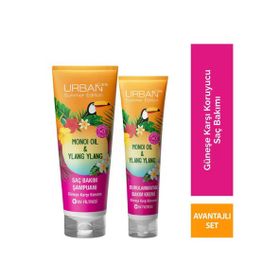 Urban Care Monoi Oil Ylang Ylang Şampuan 250 ml + 150 ml Yağlı Krem Saç Kremi
