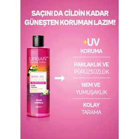 Urban Care Monoi Ylang Ylang 350 ML Güneşten Yıpranmış Mat Saçlara Özel Saç Bakım Şampuanı